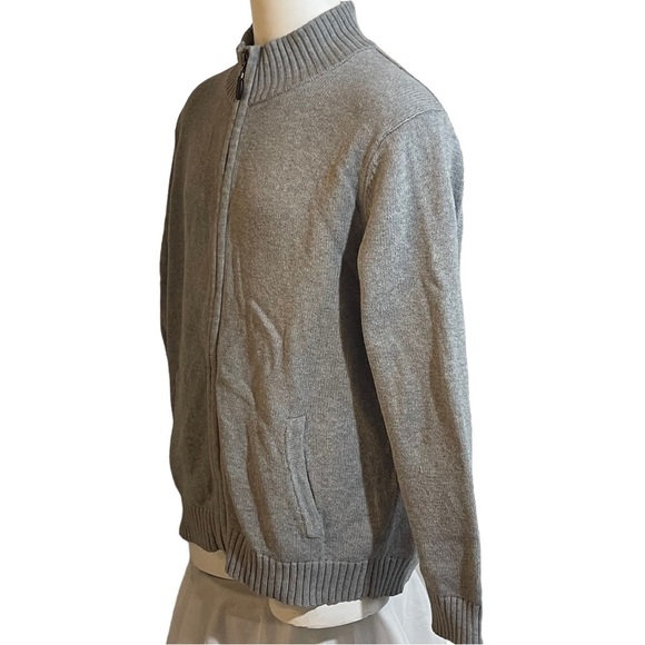 L.l.bean Gray Full Zip Sweater - Picture 6 of 9